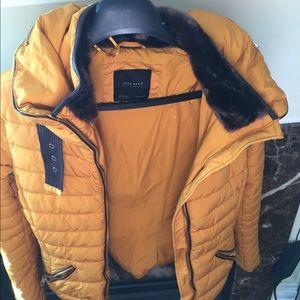 Zara jacket- packable hood